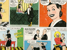 snippet of cartoon strip